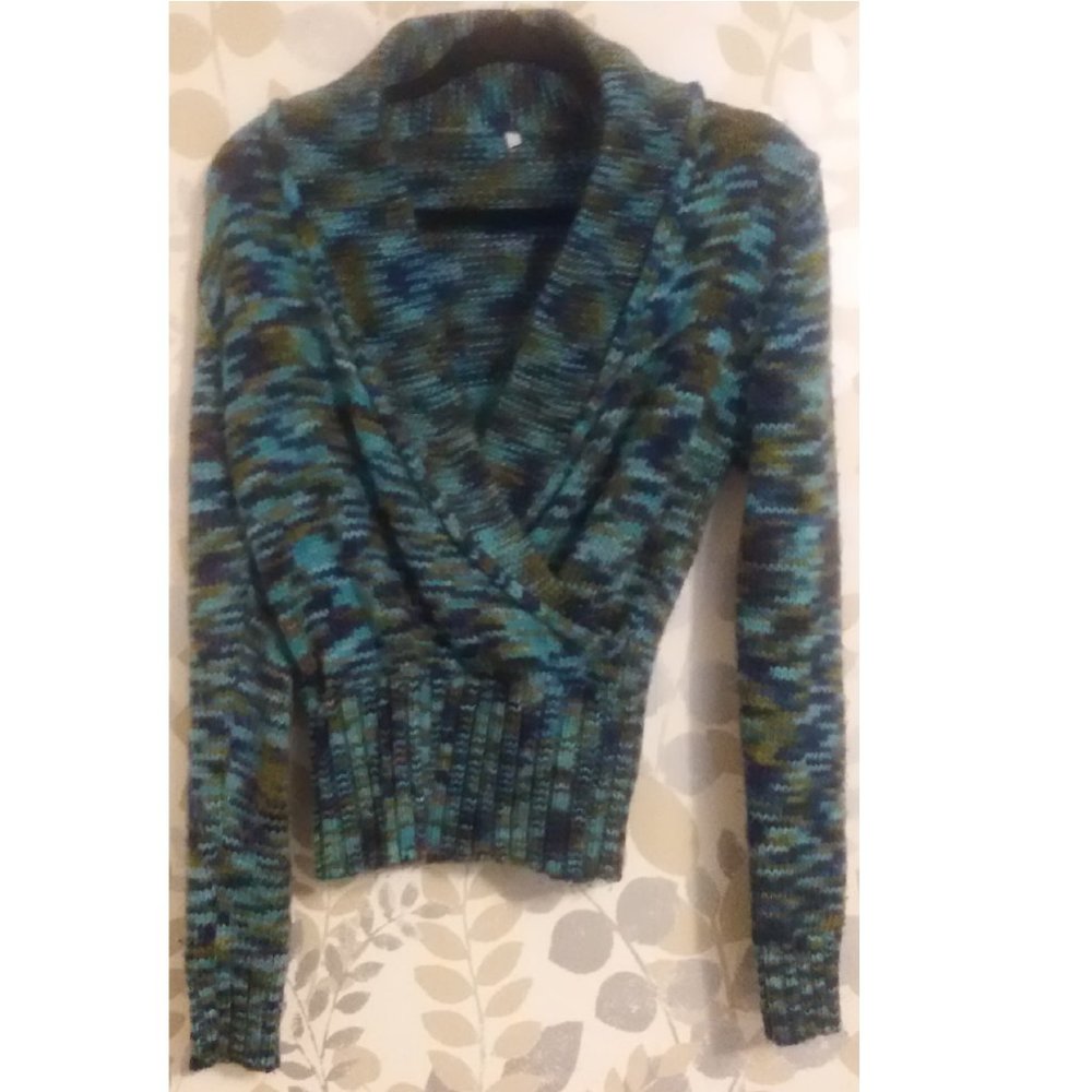 Gorgeous Colorful Sweater (No Tag) Fit Sz L or M